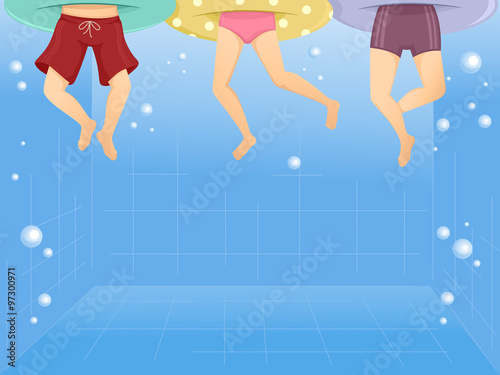 Feet Kids Underwater Pool Floaters