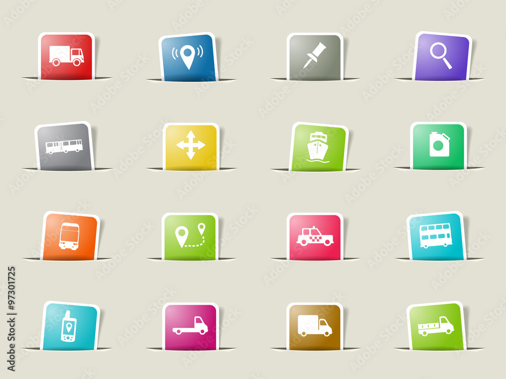 Navigation simply icons Navigation simply icons