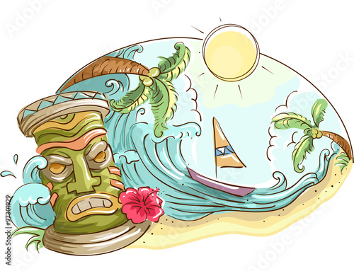 Tiki Beach Design