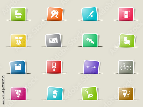 Sport simply icons