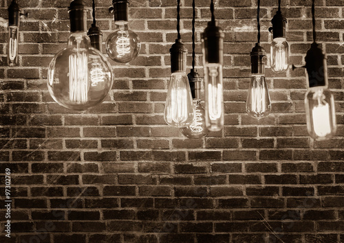 Valokuva Edison Lightbulbs
