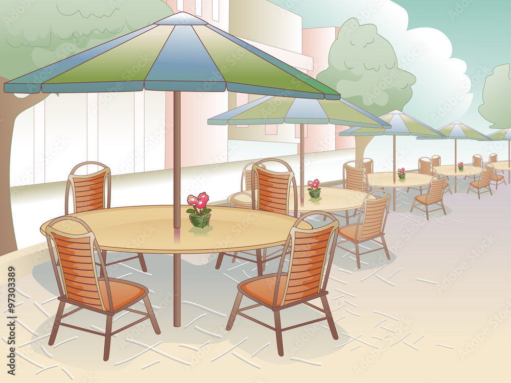 Al Fresco Dining Scene