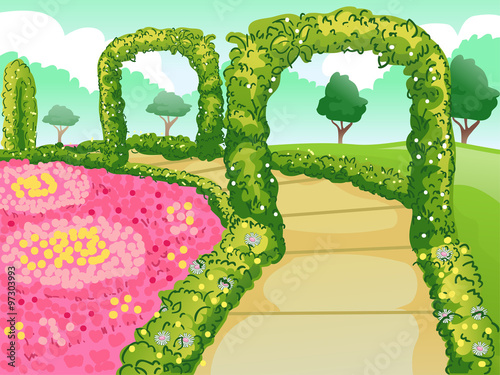 Botanical Garden Path