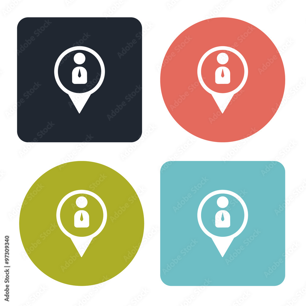 Business marker icon Business marker icon