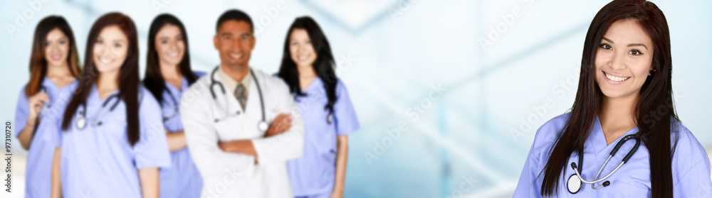 Fototapeta premium Nurse In Hospital