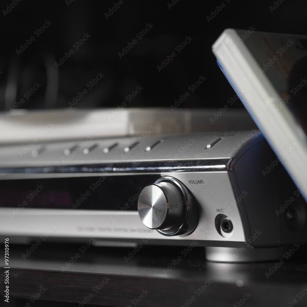 Fototapeta premium DVD Player Closeup