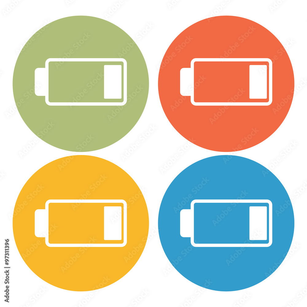 Low battery icon Low battery icon