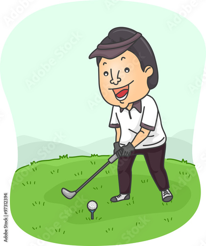 Man Golf