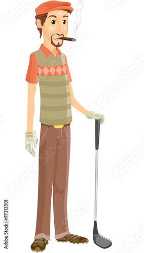 Man Rich Tobacco Golf