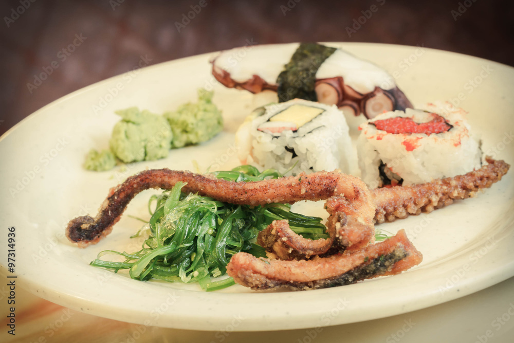 Assorted Seafood Plate Assorted Seafood Plate