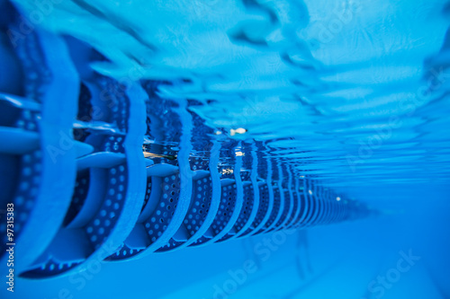 Swimming Pool Floating Wave-Breaking Lane Line
