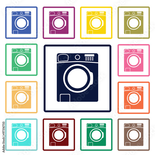 Washing machine icon