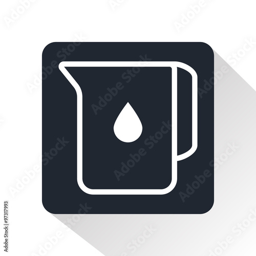 Water filter icon