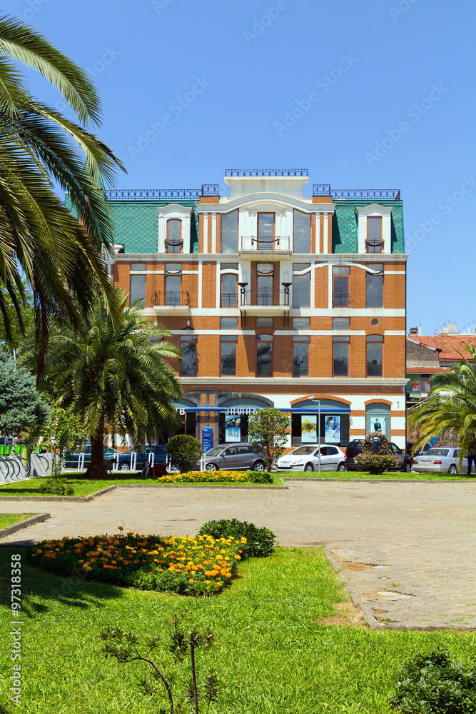 Building in Batumi. Georgia