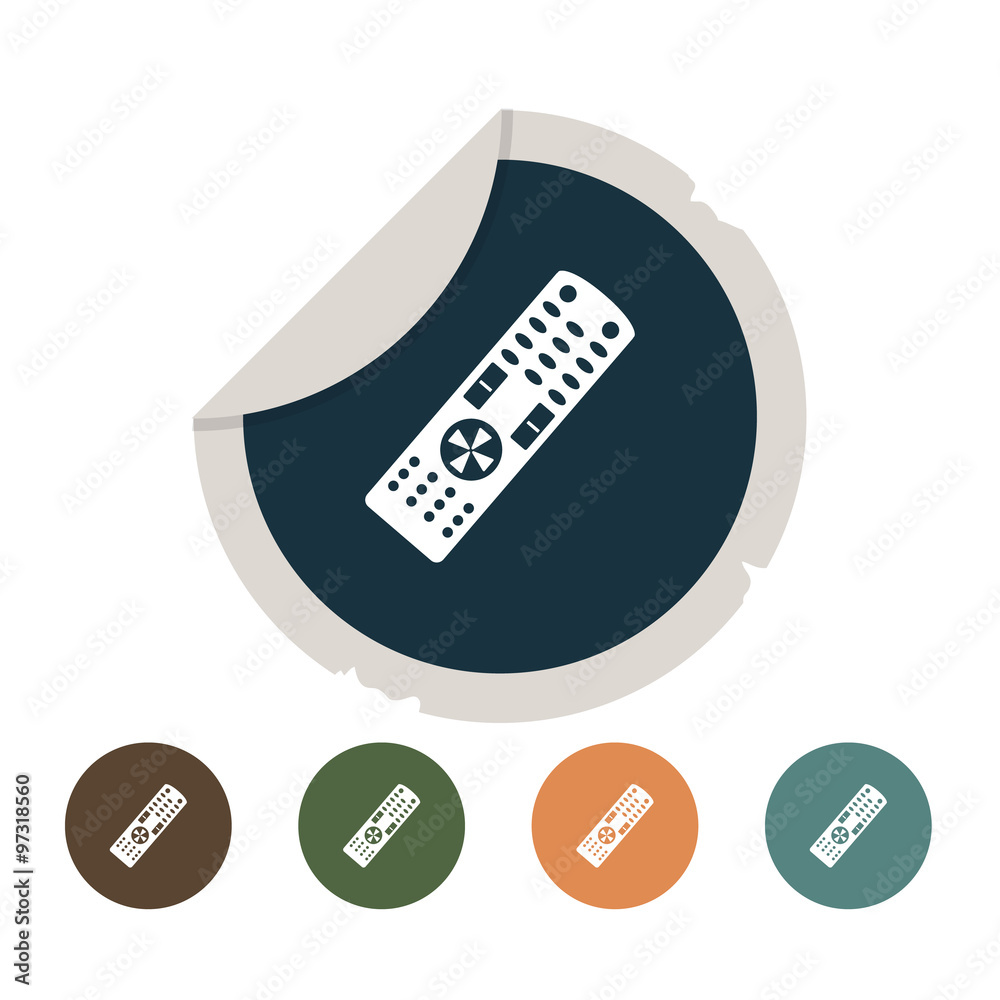 TV remote icon TV remote icon