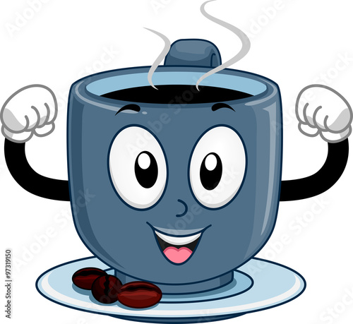 Mascot Coffee Strong