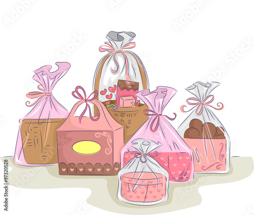 Colorful Gift Packages