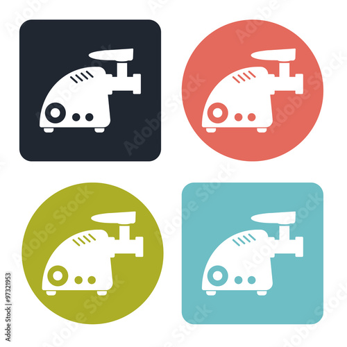 Meat grinder icon
