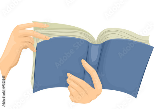 Hands Read Book