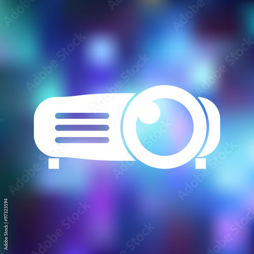 Cinema projector icon