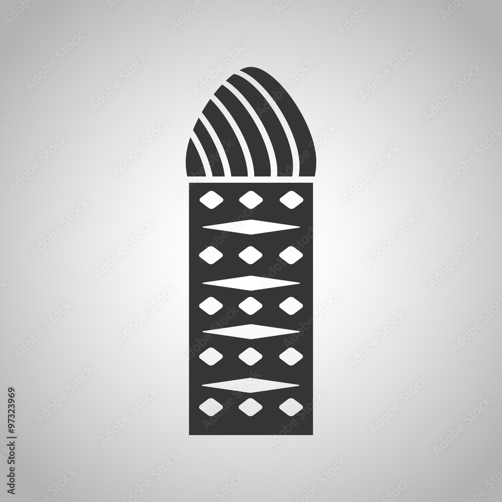 Fototapeta premium Skyscraper icon