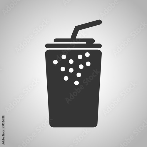 Soda drink cup icon