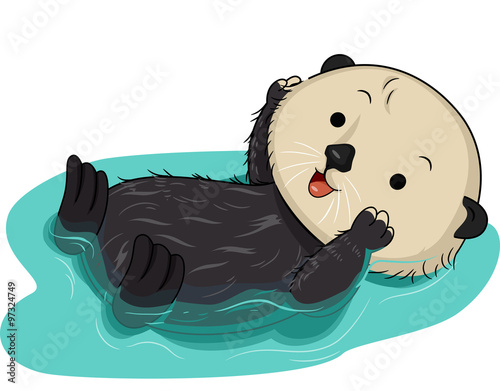 Sea Otter Water Float