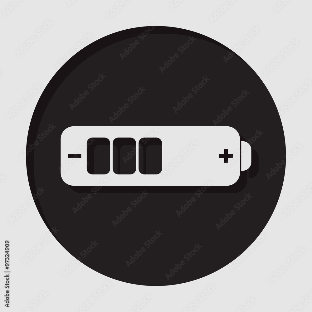 information icon - white battery medium information icon - white battery medium