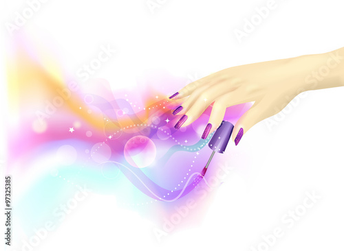 Hand Nail Polish