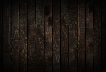 dark wood. Rustic wooden table background top view
