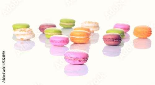 french sweet delicacy macaroons
