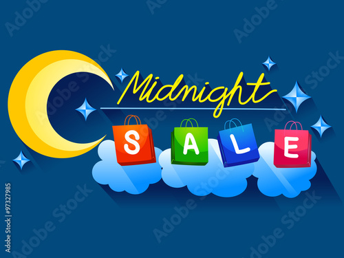 Midnight Sale Shopping Bags