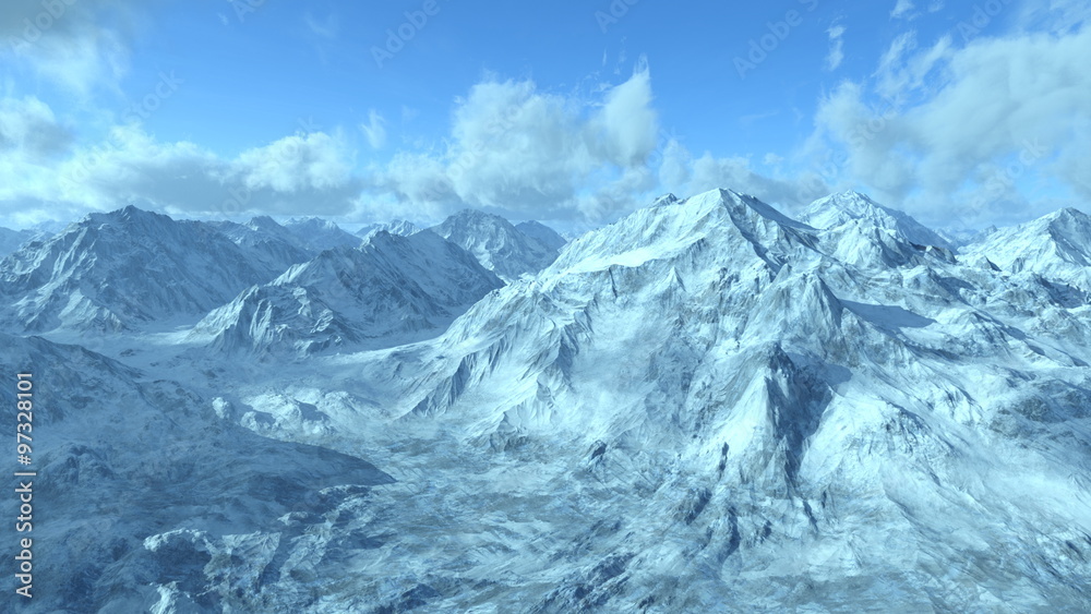 Obraz premium 雪山