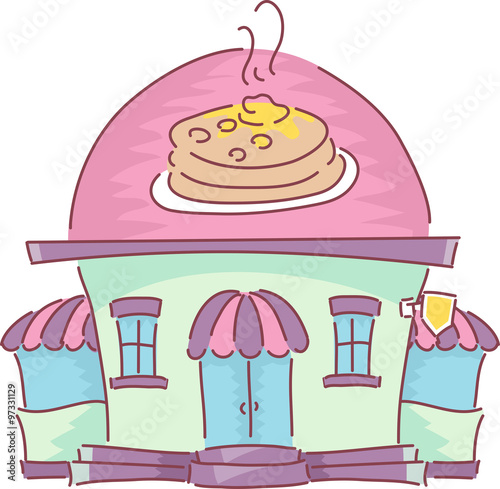 Pancake House Facade