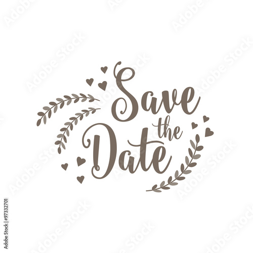 Lovely Save the Date Design