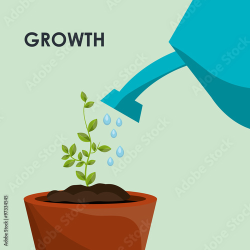 Nature plants growth