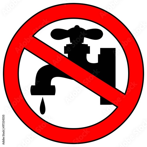 Water Ban Icon