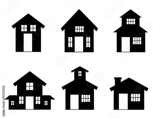 House silhaoutte collection