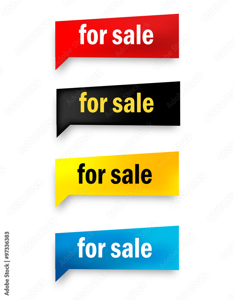 For sale button