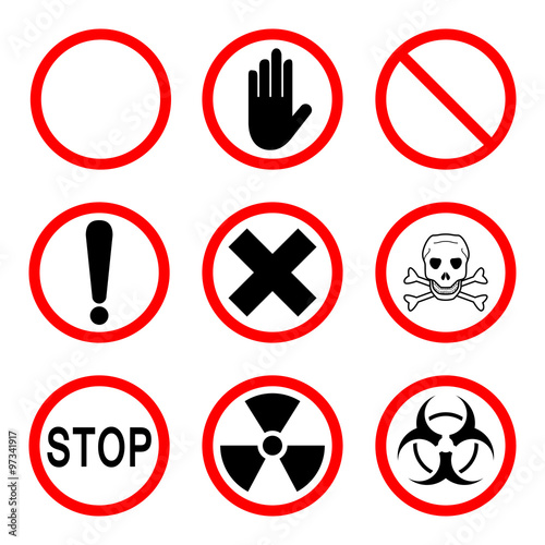 Limiting and warning signs