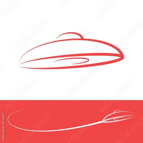 Ufo logo template