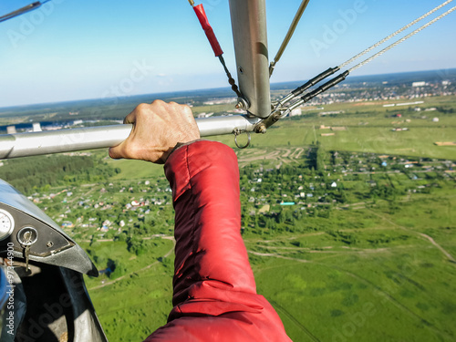 hangglider piloting extreme sports hobbies  landscape aero