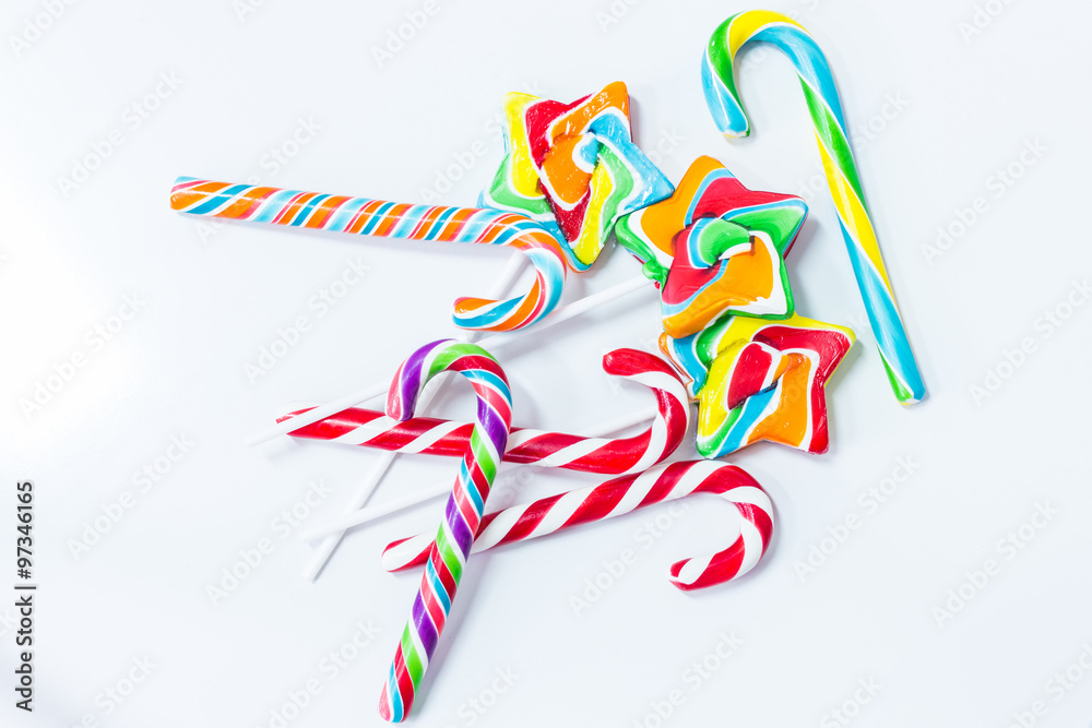 Naklejka premium The candy stick