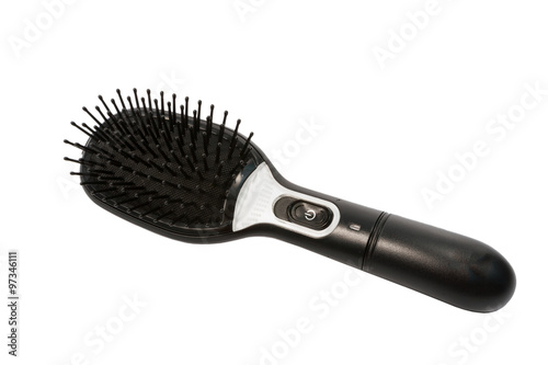 Electronic massage black comb.
