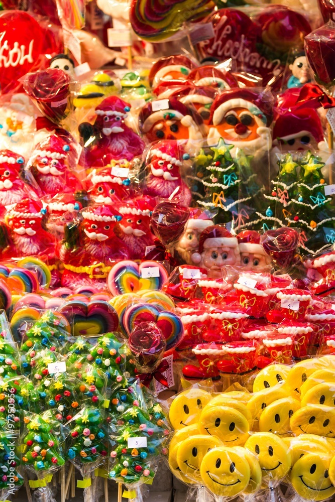 Fototapeta premium Colorful candies