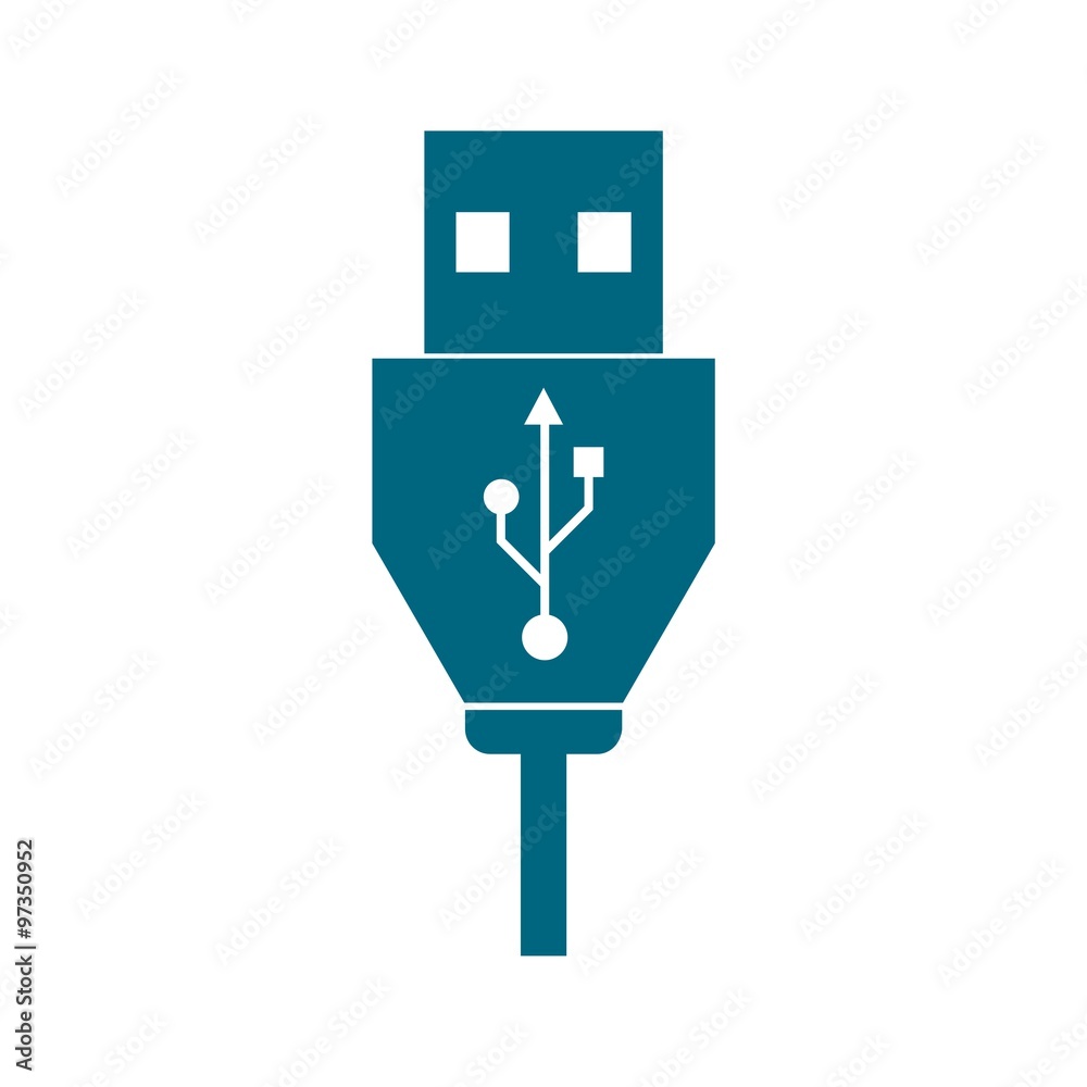 USB Jack Icon USB Jack Icon
