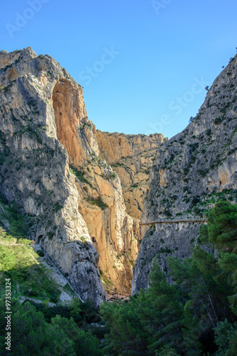 Caminito del Rey canyon