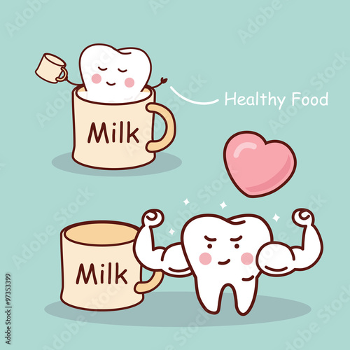 Milk is good for tooth