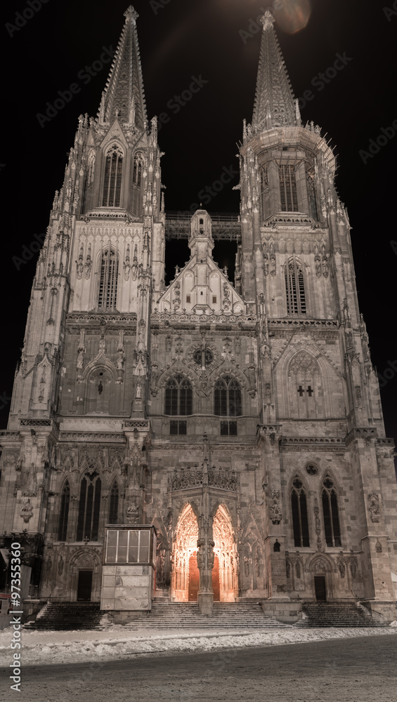Fototapeta premium Dom in Regensburg