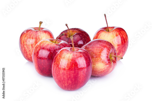 Red ripe apple